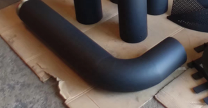 Raccords de <span class=keywords><strong>cheminée</strong></span> la <span class=keywords><strong>cheminée</strong></span> avec connexion à vis longueur personnalisée résistance à la chaleur peinture tube de fumée utilisé pour poêle à feu - Product Image 4