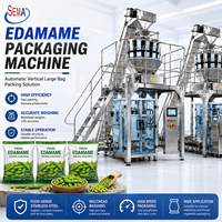 Machine d'emballage automatique industrielle pour sachets de pousses de légumes et granulés alimentaires, pour ligne de production