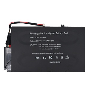 Batterie d'ordinateur portable en gros pour HP Envy TouchSmart 4 Series TPN-C102 681879-1C1 681879-171 681879-541 <span class=keywords><strong>EL04XL</strong></span> - Product Image 1