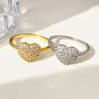 Bague empilable FOXI en argent 925, anti-ternissement, avec zircone, bague de phalange empilable, fine et simple, en argent sterling 925