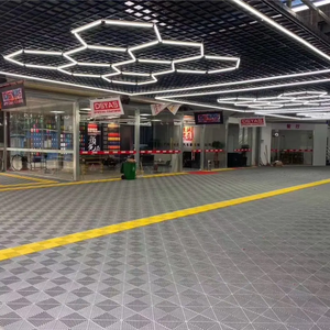 ضوء سقف شبكي سداسي الشكل للبيع المباشر من المصنع لغرفة عرض السيارة وغرفة العناية بالسيارة - Product Image 2