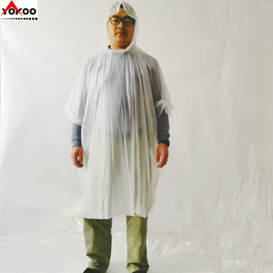 Poncho Impermeable Biodegradable de PLA Desechable para Parques Temáticos - Product Image 6