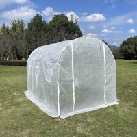 Mini serre de jardin portable en métal, écologique, imperméable et anti-poussière, pour la culture des semis et l'entretien des plantes