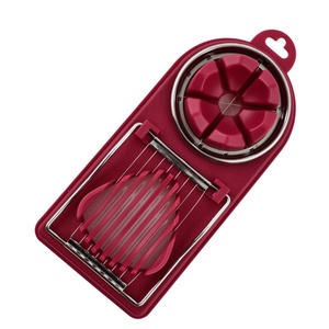 Multifunctional Flower Shape Plastic Egg Cutter Slicer <b>Accessory</b> Modern <b>Kitchen</b> Gadget for Soft Fruit Strawberry - Product Image 6