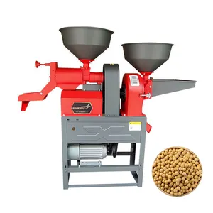 Crusher Paddy Husker Rice Mill Machinery Coffee Bean Hulling Machine