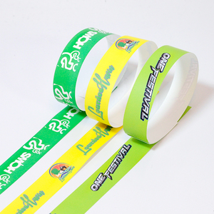 Custom Cheap Colored Printed Tyvek Wrist Band Wristband Event Party Tyvek Paper Wristbands Bracelet