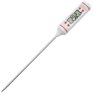 Thermomètre de type sonde, hygromètre numérique électronique alimentaire jauge de température four barbecue viande cuisson cuisine - Product Image 4