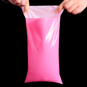 Langlebiger umwelt freundlicher und wasserdichter kompost ierbarer kunden spezifischer Versand für sichere Lieferung Rosa Kuriert aschen - Product Image 6