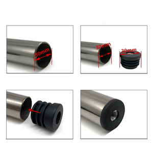 19mm <strong>Plastic</strong> End Plug with Nut for Furniture Pads Desk Table Chair <strong>Sofa</strong> Leg Insert Tube End <strong>Cover</strong> - Product Image 6
