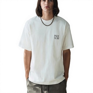 T-shirts pour hommes en jersey imprimé vintage de haute qualité, coupe classique, 100% coton, col rond, écologiques, respirants, 220g, logo sur le devant - Product Image 2