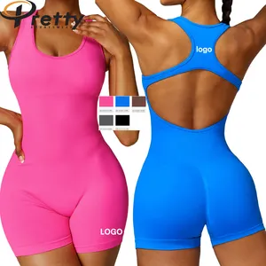 Women Fitness Sportswear Gym Workout Ribbed Bodycon Jumpsuit 2023 Jumpsuits  Playsuits Bodysuits - China Playsuits Bodysuits and Jumpsuits price