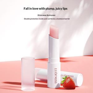 Baume à lèvres hydratant et nourrissant aux fruits, soin des lèvres, prévient les gerçures, base de <span class=keywords><strong>rouge</strong></span> à lèvres teintée, 2,7g, saveur fraise, vente en gros - Product Image 2