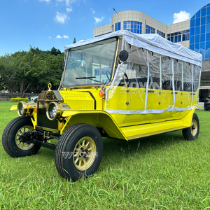 Luxury Vintage Electric Classic Car European Design Sightseeing Car with CE <b>Certification</b> for Hotel - Product Image 2