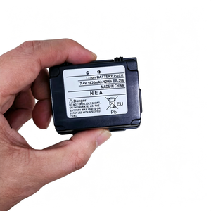 BP-256 7.4V Li-ion <b>Battery</b> 1950mAh <b>Rechargeable</b> Lithium ION Two-way Radio <b>Battery</b> Pack for IC-92AD/IC92 Handheld Walkie Talkie - Product Image 2