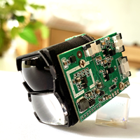 Capteur de télémètre laser de haute précision, dispositif avec interface rs232, 1000m 905nm +/-0.3m