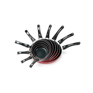 Poêle à frire ronde antiadhésive pour cuisinière à gaz, 1 pièce, ustensile de cuisine - Product Image 2