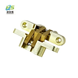 Metal Hotel Hinge 19x95mm Sos 50kg Cross 180 Degree Ss Adjustable Concealed Door Bld-f4 180 Degree Opening Full Visibility and - Product Image 1