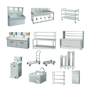 Nhà Hàng Nhà Hàng Nhà Bếp Thương Mại Bằng Kim Loại Có Thể Điều Chỉnh Dưới Kệ Bàn Chuẩn Bị Có Kệ Bánh Xe Bằng Thép Không Gỉ - Product Image 5