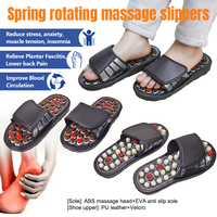 Chaussons de massage réflexologie plantaire et d'acupression pour le soulagement du stress et de la fasciite plantaire