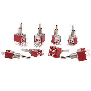 Interruptor de Palanca KNL 15A 250VAC SPST de 25mm para Montaje en Panel, Encendido/Apagado, Plástico - Product Image 3