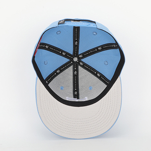 BSCI Oem personnalisé en vrac hommes classique de haute qualité 6 panneaux acrylique 3D broderie Logo bord plat Hip Hop Gorras casquette Snapback chapeau - Product Image 6