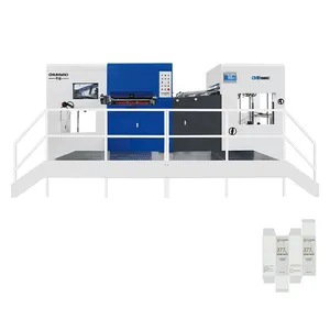 Hot Selling Not Deformed High Strength Dental Arch Automatic Cardboard Rotary Die Cut Machine For Cutting Sticker Labels