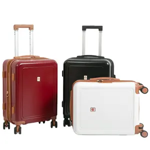 定制标志26英寸拉杆箱旅行行李箱2合1万向轮登机行李箱携带行李箱套装