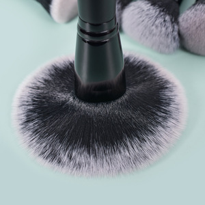 Strumento di bellezza multifunzionale Set completo nero di fascia alta pennello per cipria sciolto pennello per ombretti Set di <span class=keywords><strong>pennelli</strong></span> per <span class=keywords><strong>trucco</strong></span> fard 15 pezzi - Product Image 5