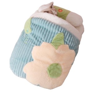 Cat Sleeping <b>Bag</b> 64x44cm Faux Fur Winter Warm Rectangular Pet <b>Bed</b> For Cats Four Seasons Use - Product Image 5