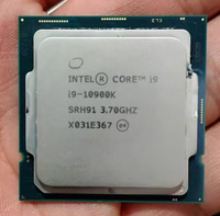Procesador de CPU Intel Core I9-10900K Usado para Ordenador de Escritorio, 10 Núcleos, 20 Subprocesos, LGA1200, hasta 5.3GHz
