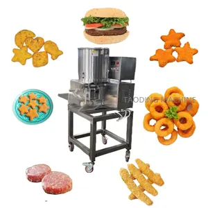 Manual automatic hamburger patty maker hamburger patty maker philippines crispy beef patty frying machine