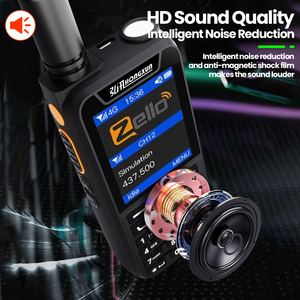2024 New Hongxun 4G POC T99 Android9.0 System Walkie Handheld for 6800mah <strong>2</strong>.4inch Display VHF/UHF Realptt Zello <strong>Intercom</strong> 10W - Product Image 4