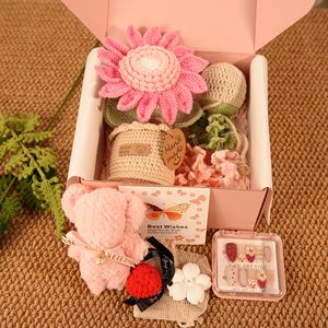 Regalos <span class=keywords><strong>de</strong></span> Ganchillo Hechos a Mano, Accesorios Amigurumi Personalizados, <span class=keywords><strong>para</strong></span> Cumpleaños, Bodas, Día <span class=keywords><strong>de</strong></span> la Madre - Product Image 3