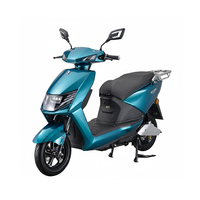 Yüksek Torklu 110N.m Elektrikli Motosiklet 52km/s Şehir İçi Ulaşım 12 Kontrol Tüplü Çift Disk Frenli Yetişkin E-Scooter