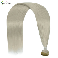 Paquets de cheveux synthétiques résistants à la chaleur sans enchevêtrement et sans perte, tissage d'extension de cheveux synthétiques Futura LF Fiber de différentes couleurs