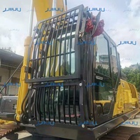 Protector de Ventana y Rejilla de Seguridad para Cabina de Excavadora SH200A6 |   Barrera Protectora de Alta Resistencia en Venta