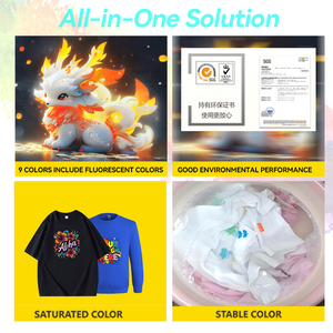 Năng suất cao A1 i3200 Bốn đầu dtf máy in Máy in 60cm Áo phông <span class=keywords><strong>cap</strong></span> chuyển A4 in tùy chỉnh kinh doanh dtf-drucker - Product Image 3