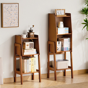 Minimalist living room multi-layer shelving unit, home bookshelf display cabinet, integrated floor-standing multi-functional - Product Image 4