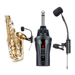 Microfono Wireless Digitale UHF ST-5, Latenza Ultra Bassa, Alimentato a Batteria al Litio per Spettacoli dal Vivo di Sassofono e Tromba - Product Image 3