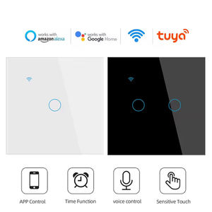 Interruptores de Luz Inteligentes WiFi Zigbee, Interruptor Táctil RF433 Sin Cable Neutro, Hogar Inteligente, Control por Aplicación Tuya, Compatible con Alexa y Google Home - Product Image 6