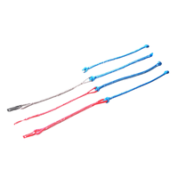 IDAOVLAI Lot de 4 queues de cerf-volant en UHMWPE pour le kitesurf en eaux océaniques, unisexe