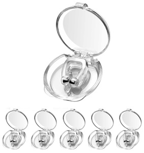 Vente en gros, pince-nez magnétique anti-ronflement en silicone pour mieux dormir, dilatateur nasal, dispositif anti-ronflement, pince-nez pour apnée - Product Image 6