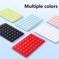 Support adhésif de téléphone à ventouse en silicone compatible avec les étuis de téléphone portable iphone et Android Support d'accessoires de téléphone antidérapant