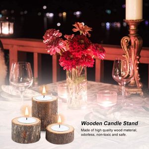 Персонализированная деревянная лампа для чая, подсвечник, кашпо для суккулентов для обеденного стола, свадьбы, украшения дома - Product Image 5