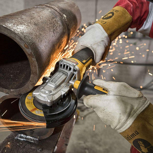 <span class=keywords><strong>Meuleuse</strong></span> d'angle <span class=keywords><strong>sans</strong></span> <span class=keywords><strong>fil</strong></span> à bouclier réglable de sécurité professionnelle <span class=keywords><strong>avec</strong></span> disque de 125mm Vitesse de 9000 tr/min pour le me - Product Image 6