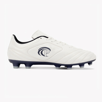 Chaussures de football en cuir synthétique respirant en cuir PU fabriquées par le fabricant, chaussures de football tendance pour hommes