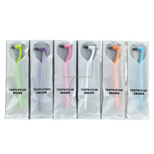 Brosse à dents orthodontique, <span class=keywords><strong>gomme</strong></span> à effacer les taches dentaires, élimine le tartre/les taches <span class=keywords><strong>de</strong></span> thé/<span class=keywords><strong>de</strong></span> fumée, soins bucco-dentaires, brosse interdentaire, blanchiment des dents - Product Image 6