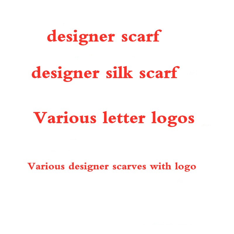 Оптовая продажа, дизайнерские шелковые шарфы, палантины, женские шелковые шифоновые хиджабы, Роскошный дизайнерский брендовый шелковый шарф с принтом