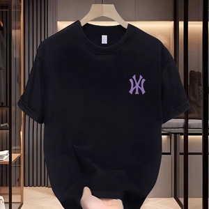 สไตล์อเมริกันอินเทรนด์แบรนด์แขนสั้นผ้าฝ้ายแท้ระบายอากาศได้ดีทรงหลวมวินเทจลิตเติ้ลมอนสเตอร์นิชการ์ตูนเสื้อยืดฤดูร้อน - Product Image 4