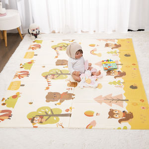 Tapis de jeu pliable <span class=keywords><strong>pour</strong></span> bébés et enfants IVY, doux, coloré, antidérapant, éducatif, écologique, XPE, 1,5 cm d'épaisseur - Product Image 3